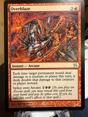 MTG Magic the Gathering Betrayers of Kamigawa Overblaze - Image 1 of 2