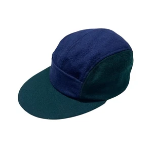 De colección Accesorios Orientales Mezcla de Lana Dos Tonos Bloques de Color Sombrero Correa Elástica - Imagen 1 de 7