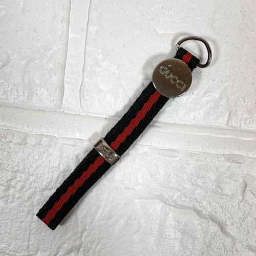 Autentico Ciondolo Gucci Linea Sherry Logo Targa 10 5 cm Accessorio Unisex Lusso