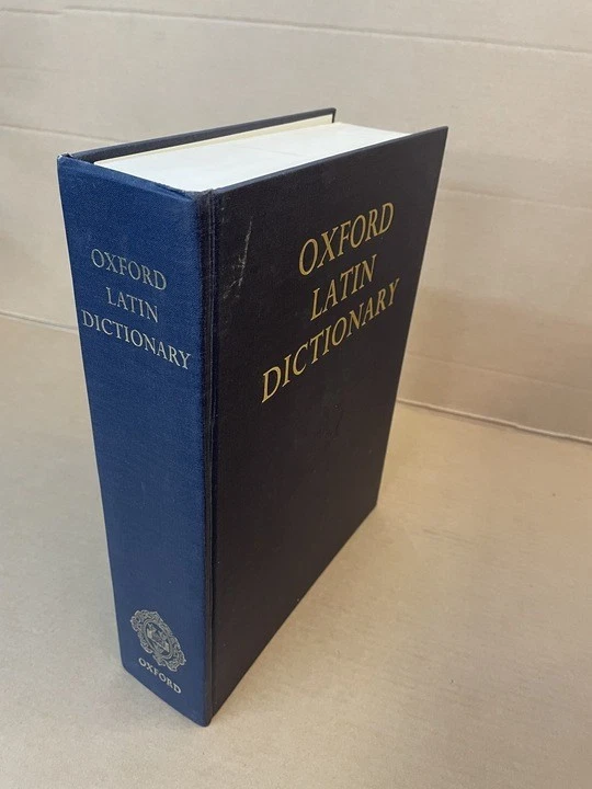 Large Oxford Latin Dictionary by P. G. W. Glare (1983, Hardcover) - Image 1 of 2