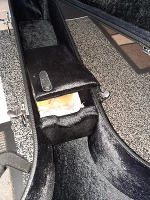 Blue Moon 5 string Banjo open back with case c/w 3 Beginners Banjo Tutor Books. - Image 1 of 4