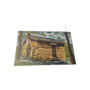 Vintage McGuffey Log School Ashland Kentucky Postcard - Picture 1 of 2