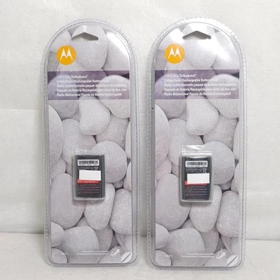 (X2) Motorola Talkabout Rechargeable Battery, Compatible with FV300, FV700, More - Image 1 of 4