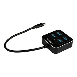 Startech HB31C4AB 4 PORT USB C HUB USB TYPE C EXPANSION HUB MINI LAPTOP USBC HUB - Picture 1 of 1