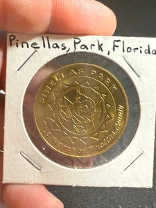 1965 Pinellas Park FL So Called Dollar Commemorative Medal - Bild 1 von 2