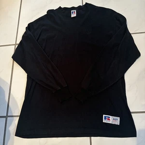 VTG Russell Athletic T-Shirt Mens L High Cotton Regular Fit Raglan Sleeve USA - Picture 1 of 14