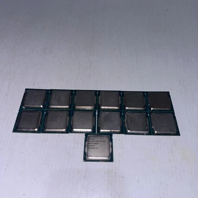 Lote de 13 procesadores Intel Core i3-4160 4ta generación 3,6 GHz SR1PK probados envío gratuito Foto 1 de 4