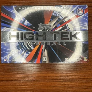 2015 TOPPS HIGH TEK BASEBALL Sealed HOBBY Box TROUT GRIFFEY HARPER FREEMAN BO !! - Picture 1 of 6