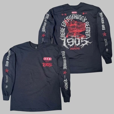 HEB Metal Tee Austin Texas 2025 Merch reprint LongSleeve Shirt Long Sleeve Tee - Image 1 of 4