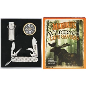 Marbles Wilderness Life Savers Set - Messer - Kompass - Streichholzetui - Bild 1 von 1