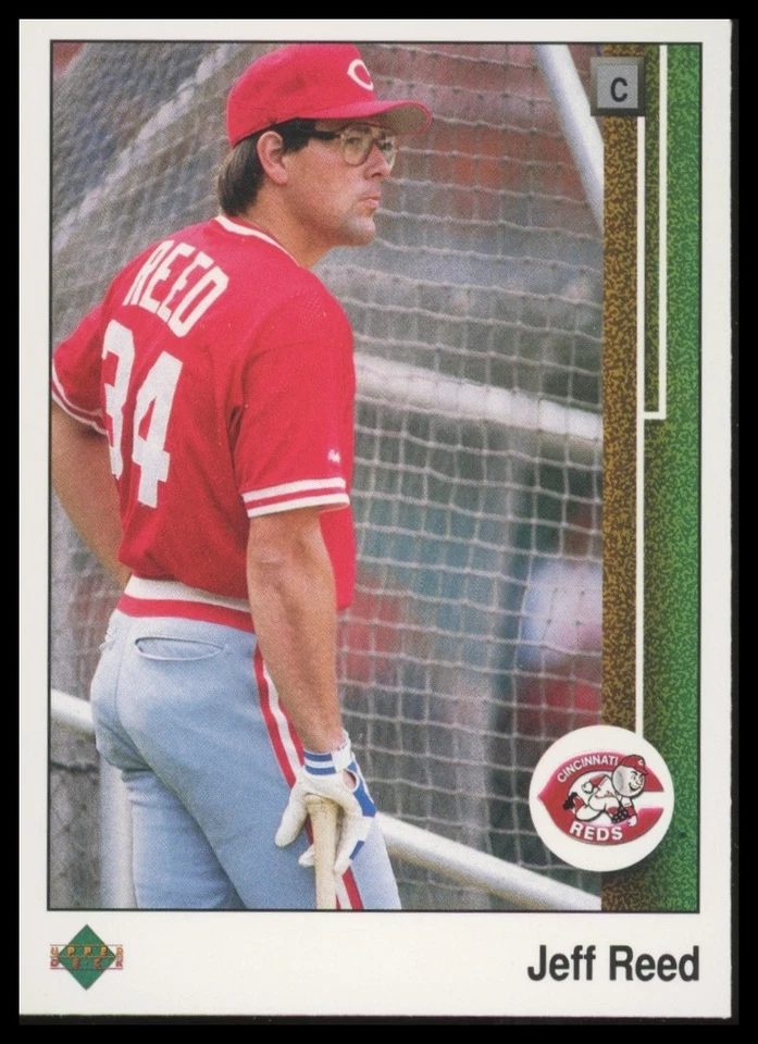 1989 Upper Deck #276 Jeff Reed Cincinnati Reds - Image 1 of 1