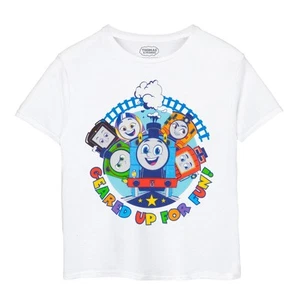 Thomas And Friends Childrens/Kids Geared Up For Fun T-Shirt (NS8070) - Picture 1 of 1