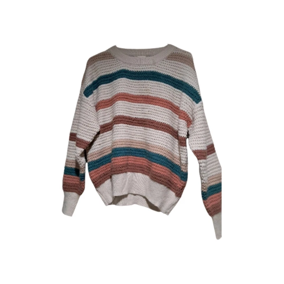 Suéter suéter a rayas para mujer Altar'd State talla M/L Foto 1 de 4