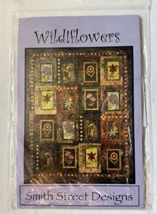 Smith Street Designs Wildflowers Machine Embroidery Quilt Pattern Cd #9020 - Picture 1 of 4