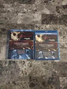 Horror Triple Feature (Friday The 13th/Nightmare On Elm Street/Freddy Vs. Jason) - Picture 1 of 3