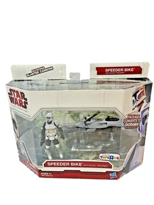 Bicicleta Speeder Star Wars Legacy Collection con Trooper, ¡exclusiva TRU! - Imagen 1 de 6
