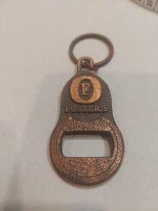 Fosters Lager Beer Metal Bottle Opener Keyring - CUB Licenced Product - Picture 1 of 2
