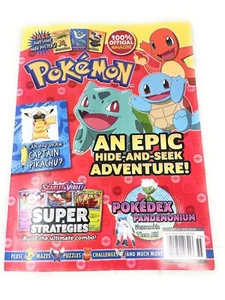 Pokémon 100% Official Magazine An Epic Hide & Seek Adventure Puzzles Games New - Picture 1 of 3