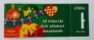 Iceland 2002 H64 - 450kr SG1034 x10 Christmas Booklet U/M - Picture 1 of 3