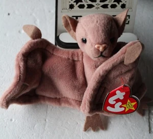 Ty Beanie Baby Batty the Brown Bat 1996  New w Tags - Picture 1 of 4