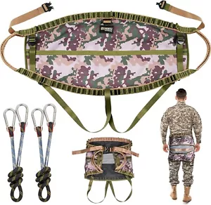 𝐔𝐩𝐠𝐫𝐚𝐝𝐞𝐝 2.0 Hunting Saddle Kit, Lightweight Hammock Tree Saddle - NEW - Picture 1 of 6