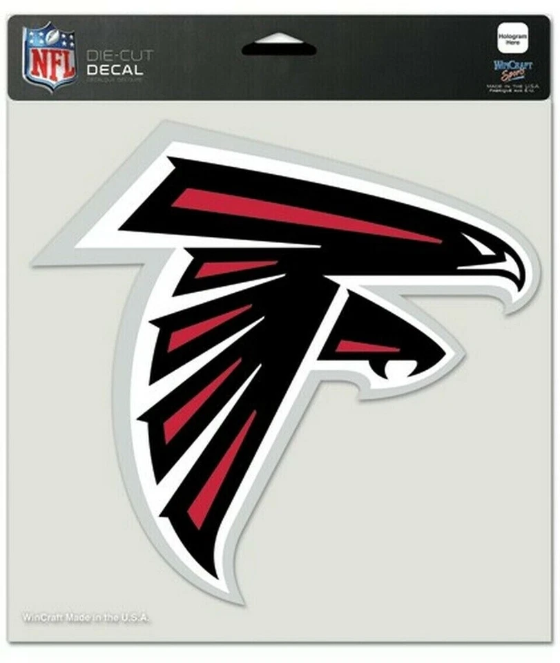 ⭐️⭐️⭐️⭐️⭐️AUTHENTIC Atlanta Falcons NFL STICKER 8"x8" Decal Car Auto BEST GIFT - Image 1 of 1