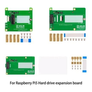 For Raspberry Pi 5 Dedicated PCle to M.2 SSD Expansion Boards F5C0 - Afbeelding 1 van 14
