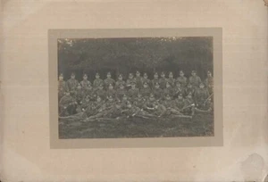 ALTES WWI FOTO EINER GRUPPE KÖNIGLICHER INGENIEURE UM 1915 - Bild 1 von 1