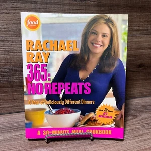 Rachel Ray 365 No Repeats Cookbook 30 Minute Meals Paperback - Picture 1 of 7