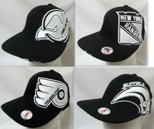 NHL Devils Rangers Flyers or Sabres Baseball Cap Hat, Mens, Various Sizes E1 710 - Picture 1 of 16