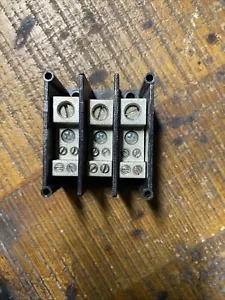 Littelfuse LD1400-3 Einschraub-Stromverteilerblock 115A 600V 3-polig GEBRAUCHT - Bild 1 von 3