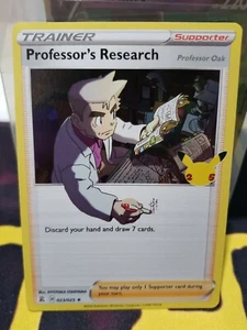 Pokemon - Celebrations - Professor's Research - 023/025 - Holo Rare - NM/M - PWE - Picture 1 of 2