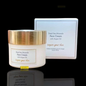 Crema facial mineral del Mar Muerto LALINE con aceite de argán 50 gr / 1,78 oz - Imagen 1 de 2