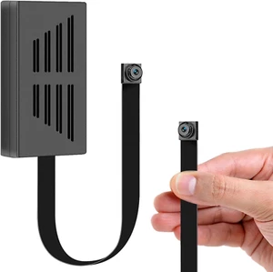 Mini cámaras de video 1080P portátiles para niñera de 64 GB grabadora de bucle de video con control de movimiento - Imagen 1 de 12