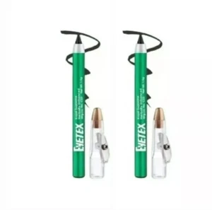 2 PC x Eyetex Kajal Supreme Herbally , 1.5g Each, Deep Black Matte Finish. - Picture 1 of 5