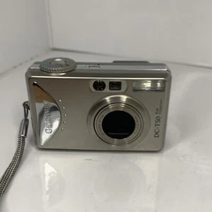 Gateway DC-T50 5.2MP 3x Zoom Digital Camera Silver And Working. Read - Picture 1 of 6
