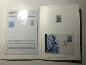 2006 Folder Große Philatelistische Ereignisse Papst Gregor der Große - Bild 1 von 2