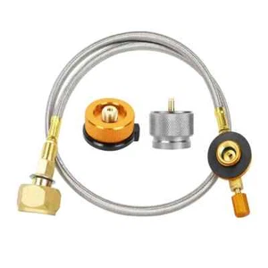 Outdoor Camping Gas Stove Gas Refill Adapter Propane Cylinder Filling Adapter - Picture 1 of 24