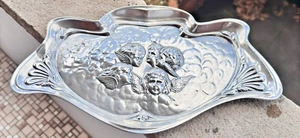 Edwardian Silver Winged Cherubs Tray - William Neale & Sons - Chester - 1908 - Picture 1 of 24