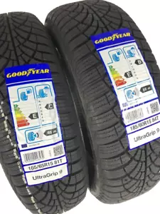 Winterreifen smart fortwo 453 Goodyear 165 65 + 185 60 R15 vier Stück Fabrikneu - Bild 1 von 4