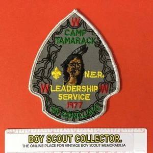 Pfadfinder 1977 OA 4A Konklave Patch Camp Tamarack KOSTENLOSER VERSAND WWW - Bild 1 von 2