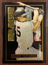 1993 Pinnacle Home Run Club Danny Tartabull #33 - New York Yankees