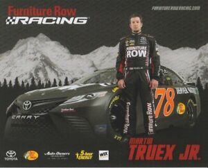 2017 Martin Truex, Jr. Furniture Row Racing Toyota Camry NASCAR MENCS postcard