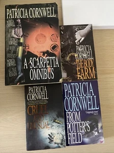 Post Mortem + 2 - A Scarpetta Omnibus (Books 1 -3) & #4,5 & 10 Patricia Cornwell - Picture 1 of 4