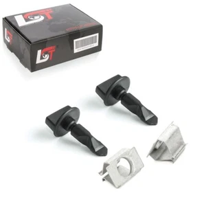 4 Teile AHK Klappe Halterung Clips Bolzen Klammer Anhängerkupplung für VW Passat - Picture 1 of 9
