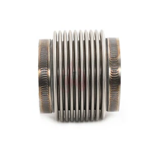 2.25" ID EXHAUST FLEX BELLOWS Elbow Connector 2.55" Long Joint Pipe 304 SS - Picture 1 of 6