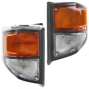Toyota Land Cruiser 70-76 Series Right & Left Corner Blinker Light Set - Bild 1 von 4