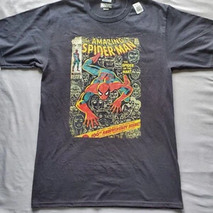 Marvel Spiderman Vintage Style Comic Tshirt Youth Size Small Retro - Picture 1 of 9