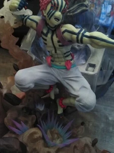 Authentic Demon Slayer Figuarts Zero Akaza Upper Three Figure open bx - Picture 1 of 5