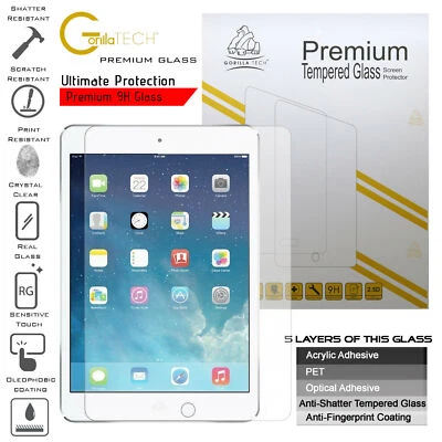GORILLA TECH Tempered Gorilla Glass Screen Protector Shield Guard For Apple iPad A16 11" 2025